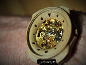 Modell 1 darkhorse Zubehör Uhr Uhrmacherei Schmuck Skelett Zeit die Handgelenk Armbanduhr 3d print model - Mito3D