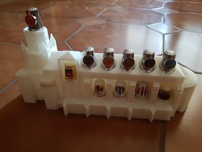 la cathédrale de dé à coudre collection stand cath&eacute drale saint-alain 3d print model - Mito3D