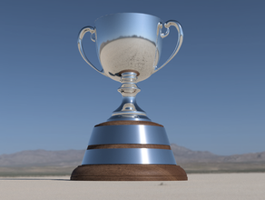grey cup kupa - 2 Bankası kompakt floresan futbol 360 füzyon 3d print model - Mito3D