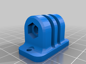 shendrones squirt - gopro hero 8 monte 3d print model - Mito3D