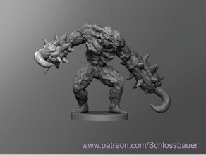 angry dnd dungeons dragons tabletop 3d print model - Mito3D