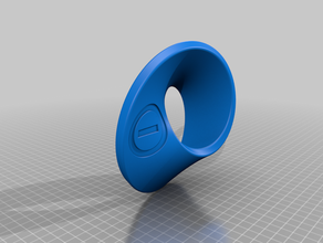 1 sided die - moebius strip v2 d&d dice dungeon dragons one tabletop 3d print model - Mito3D