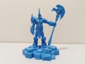 fel seigneur mo'arg démon fellord figurine les figurines miniature miniatures moarg warcraft mot monde de wow 3d print model - Mito3D