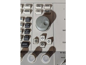 rohde & schwarz smj amu upv+ compatível botão encoder codificador de roda equipamento teste upv 3d print model - Mito3D