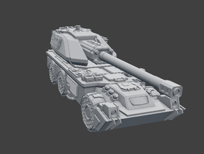 padilla-Rohr-tank battletech Fahrzeug scifi tank 3d print model - Mito3D