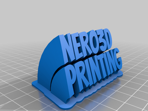 nero özelleştirilmiş 3d print model - Mito3D