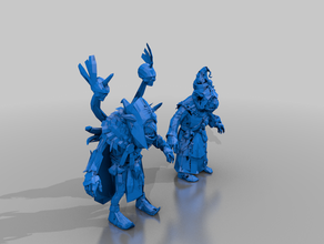 grande sciamano - mago goblin aos i whfb 3d print model - Mito3D