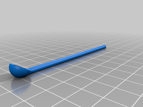 mi personalizados paramétrico cuchara de medición personalizado 3d print model - Mito3D