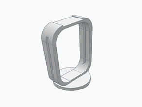 kulaklık standı tutucu headphoneholder headphonestand headsetstand bağlayın 3d print model - Mito3D
