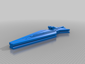 orion de la dsi scifi starship star wars 3d print model - Mito3D