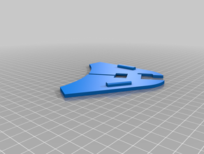 kossel plus bottom corner extended bracket clean 3d print model - Mito3D