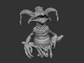 salacious crumb - kein Kissen-version 3d-drucken Charakter fantasy Abbildung zahlen Figur Mandalorianer die Rückkehr der jedi star wars 3d print model - Mito3D