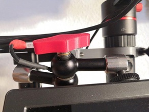 smallrig sihirli kol vidası kamera monte edin tutuş bölüm yedek 3d print model - Mito3D