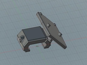 mr décalage picatinny mount 3d print model - Mito3D