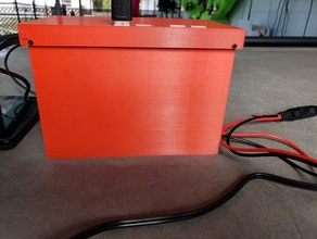 usb portable battery charger box solar power 3d print model - Mito3D