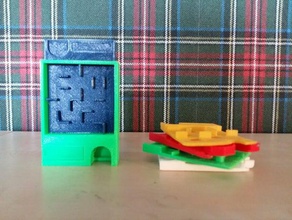 bazaya s mermer çocuğu blender kartı cardridge peynir oyun oyunlar marbleboy marbles oyunu çalıştırın pachinko alanı cep piramit spielzeug oyuncak oyuncaklar 3d print model - Mito3D