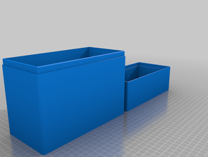 meine angepasste abgerundete leer-Aufbewahrungsbox - openscad kundengebundene 3d print model - Mito3D