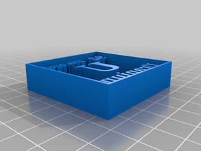 uranium cookie cutter 3d print model - Mito3D