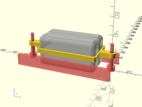 turnigy buggy Batteriehalter donkeycar diyrobocar 3d print model - Mito3D