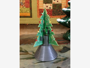 stand velleman albero di natale kit decorazione l'albero display 3d print model - Mito3D