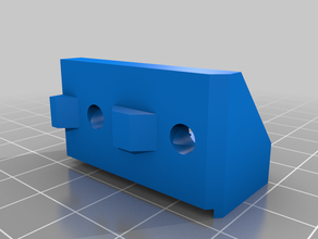 ender 5 x-axis end stop bracket 3d print model - Mito3D