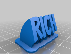 rich customized 3d print model - Mito3D