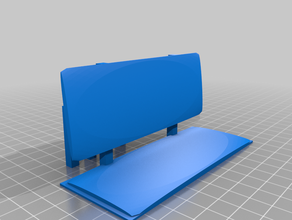 willy jeep rear seat 3d print model - Mito3D