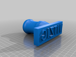 witzig-stempel su misura 3d print model - Mito3D