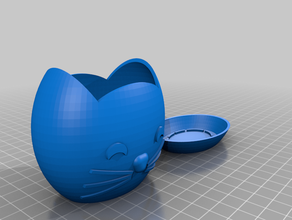 my customized cat vessel 3d print model - Mito3D