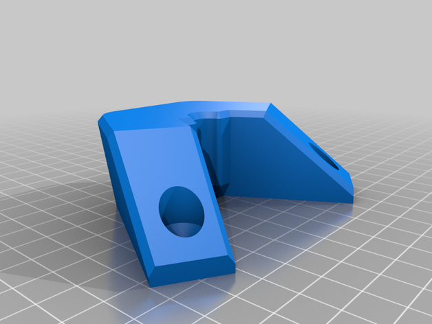 2040 delta corner foot base feet kossel robotdigg stand vertex 3D print model - Mito3D