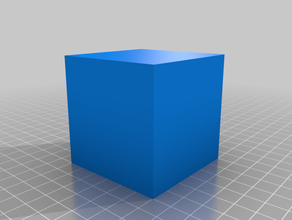 f cking cube gyroid 3d print model - Mito3D