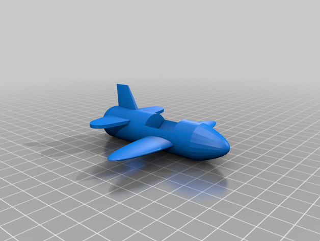 plane 3D print model - Mito3D