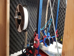supporto bobine sur roulements sfaccettate roller roulement il 3d print model - Mito3D
