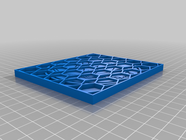 grateful dead hex 3D print model - Mito3D