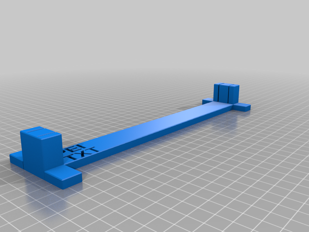 stand pei txt feuilles 3D print model - Mito3D