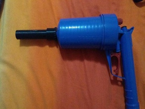 nerf drainblaster arma de fuego drenaje blaster escurridor pistola 3d print model - Mito3D