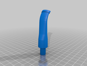 capri tubo-tronco menor tubo haste 3d print model - Mito3D