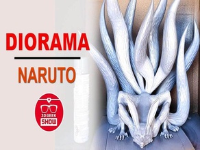 tranches de kurama neuf à queue démon renard 3d print model - Mito3D