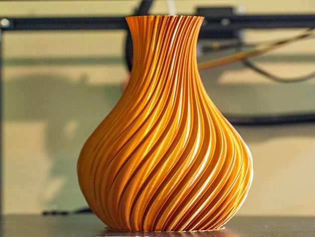 vase creux du la sculpture 3D print model - Mito3D
