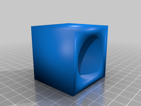 une pièce cylindrique bougie moule la porte-bougie moisissure simple 3d print model - Mito3D