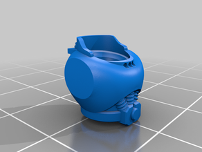 boşluk deniz torso 3d print model - Mito3D