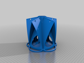 bird feeder pentalobe birdhouse 3d print model - Mito3D