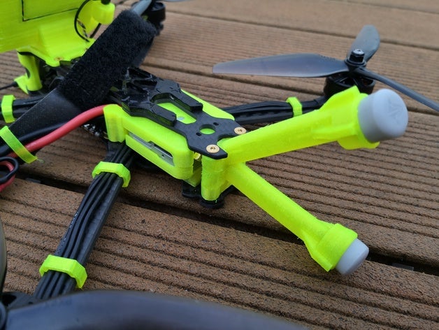 geprc mark4 dji In hd hava ünitesi tutucu 7 inç 3D print model - Mito3D