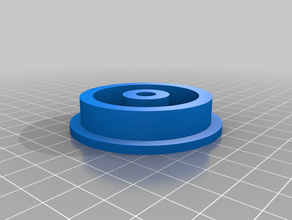 pequeno spool bobine filamento de titular suporte 3d print model - Mito3D
