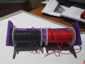 wire spool holder 3d print model - Mito3D