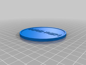 button customized 3d print model - Mito3D