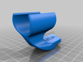 msa gallet f1 xf kask meşale klibi itfaiyeci 3d print model - Mito3D