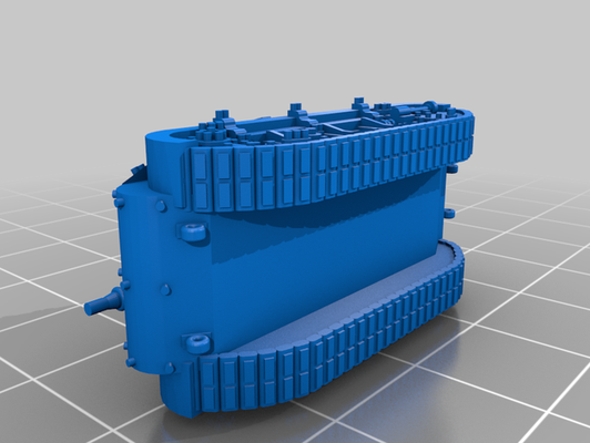 trubia deniz m1936 tank by deniz gijon fow scw ww2 3d print model - Mito3D