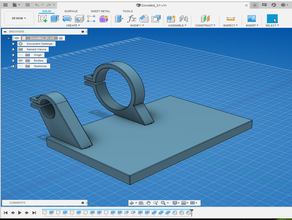 dremel Werkzeug montieren 3d print model - Mito3D