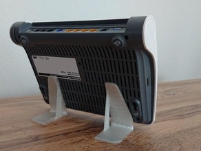 fritz box 7590 holder halter st nder 3d print model - Mito3D